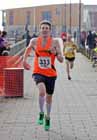 James Buis (Border Harriers) wins the Transped Blyth Valley 10k.